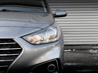 Фото Hyundai Solaris с пробегом