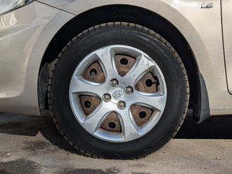 Фото Hyundai Solaris с пробегом
