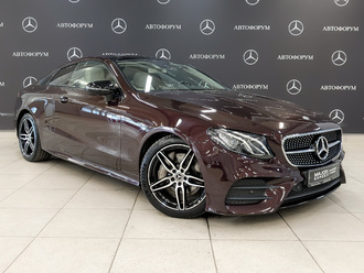 фото Mercedes-Benz E (C/A238) 2019